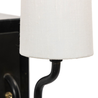 Amber Lewis x Four Hands Calla Bookshelf Lamp - Black Marble