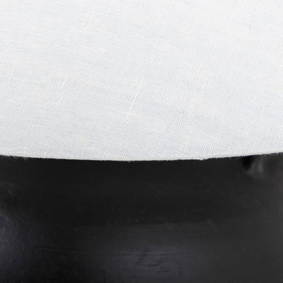 Amber Lewis x Four Hands Civita Table Lamp - Aged Black Terracotta