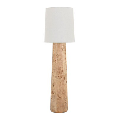 Amber Lewis x Four Hands Daxton Floor Lamp - Light Mappa Burl