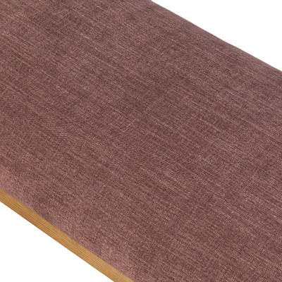 Amber Lewis x Four Hands Demi Accent Bench 60" - Laughlin Plum
