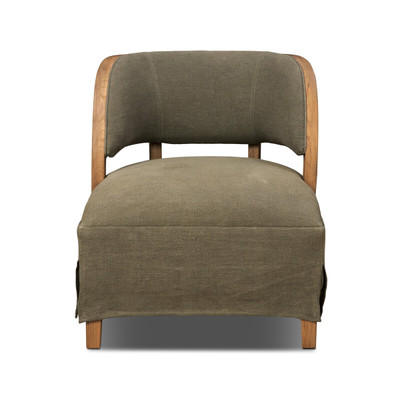 Amber Lewis x Four Hands Dreya Chair - Broadway Olive