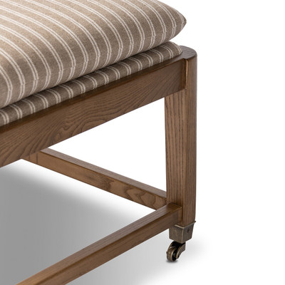 Amber Lewis x Four Hands Eleanor Accent Stool - Rodin Sand