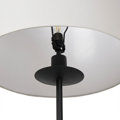 Amber Lewis x Four Hands Fenwick Floor Lamp - Off White Linen