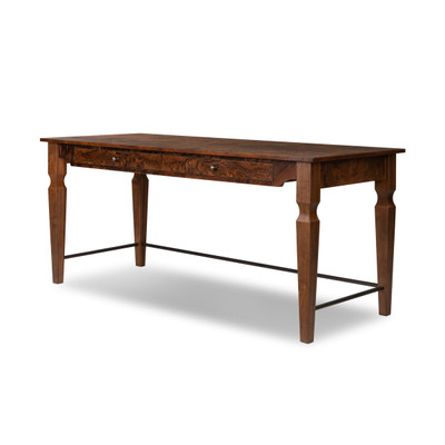 Amber Lewis x Four Hands Galvin Desk - Walnut Burl