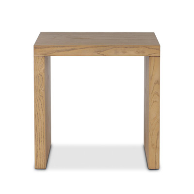 Amber Lewis x Four Hands Hathaway End Table - Toasted Ash