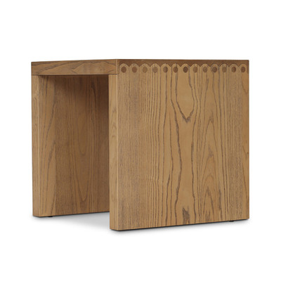 Amber Lewis x Four Hands Hathaway End Table - Toasted Ash