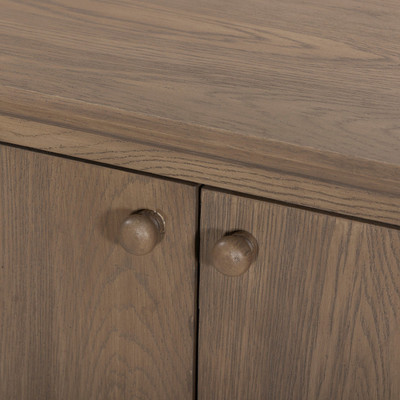 Amber Lewis x Four Hands Makai 4 Door Sideboard - Light Wash Oak