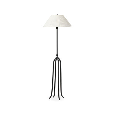 Amber Lewis x Four Hands Rydell Floor Lamp - Off White Linen
