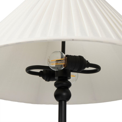Amber Lewis x Four Hands Rydell Floor Lamp - Off White Linen