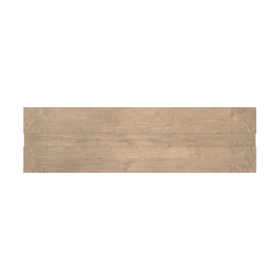 Four Hands Abaso Small Console Table - Whitewash Rustic Wormwood Oak