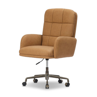 Four Hands Acton Desk Chair - Maestro Camel