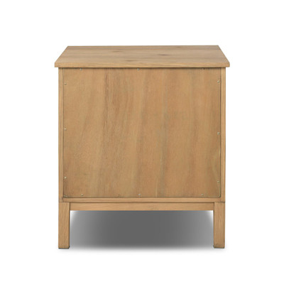 Four Hands Alessio Left Nightstand - Aged Natural Oak