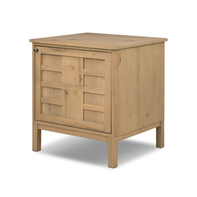 Four Hands Alessio Right Nightstand - Aged Natural Oak