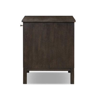 Four Hands Alessio Right Nightstand - Smoked Black