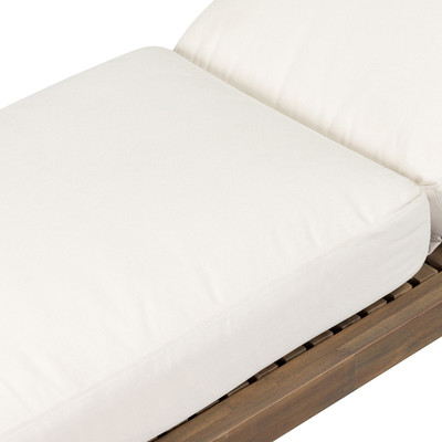 Four Hands Amaya Outdoor Adjustable Chaise Lounge - Ashen Acacia