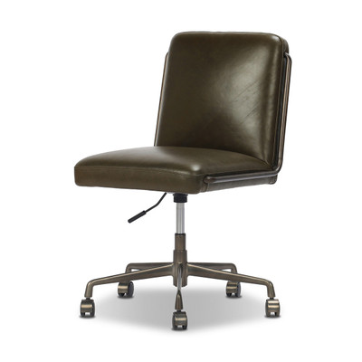 Four Hands Amos Armless Desk Chair - Dulane Moss