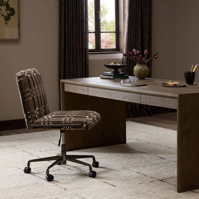 Four Hands Amos Armless Desk Chair - Sandhill Cocoa