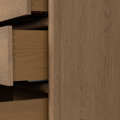 Four Hands Analisa 6 Drawer Dresser - Sandy Oak