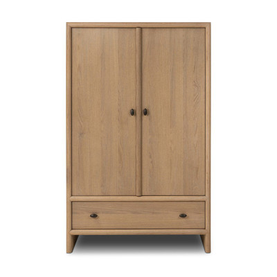 Four Hands Analisa Armoire - Sandy Oak