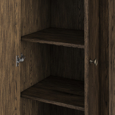 Four Hands Anthem Bath Storage - Satin Espresso Oak