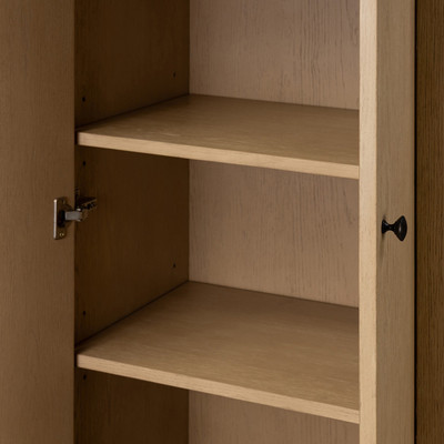 Four Hands Anthem Bath Storage - Satin Light Wash Oak