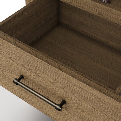 Four Hands Anthem Bath Storage - Washed Natural
