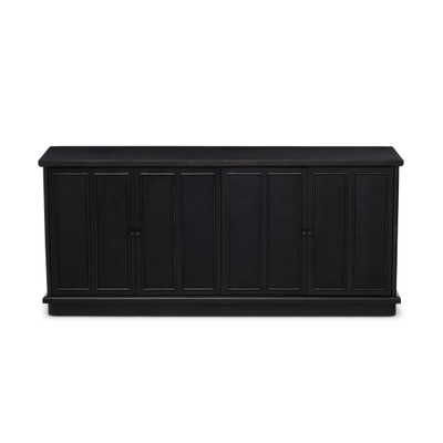 Four Hands Arnaud Sideboard - Black Paper Cane