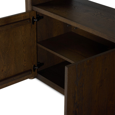 Four Hands Arthur Bookcase - Tobacco Oak