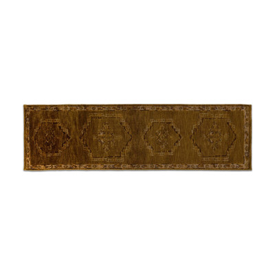 Four Hands Astana Hand - Knotted Rug - Astana Olive - Runner - 2.5'x12'