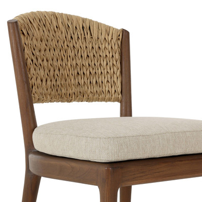 Four Hands Atwood Outdoor Dining Chair - Coastal Weave