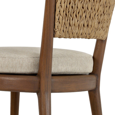 Four Hands Atwood Outdoor Dining Chair - Coastal Weave