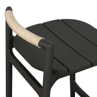 Four Hands Baden Outdoor Metal Stool - Vintage White - Counter
