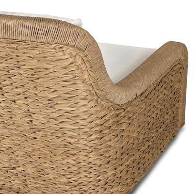 Four Hands Bellage Outdoor Swivel Chair - Vergo Cream
