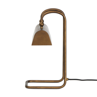 Four Hands Benno Table Lamp - Burnished Brass Iron