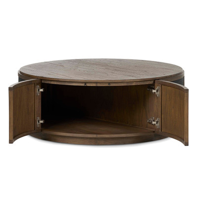 Four Hands Bertie Coffee Table - Black Linen