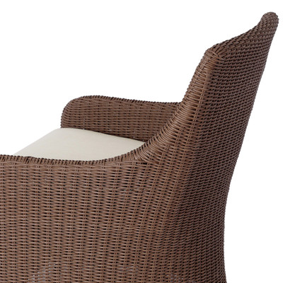 Four Hands Blaire Outdoor Swivel Chair - Tanned Weave