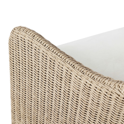 Four Hands Blaire Outdoor Swivel Chair - Vintage White