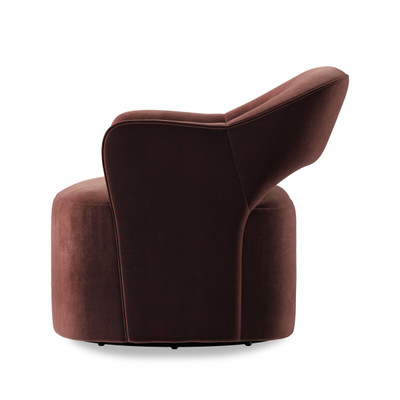 Four Hands Blythe Swivel Chair - Surrey Plum