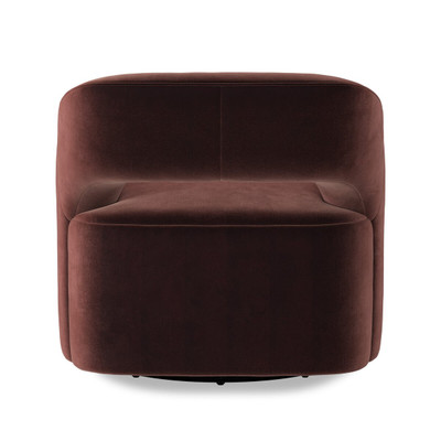 Four Hands Blythe Swivel Chair - Surrey Plum