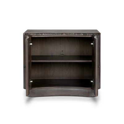 Four Hands Boa Nightstand - Espresso Mindi Veneer