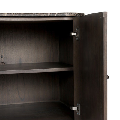 Four Hands Boa Nightstand - Espresso Mindi Veneer