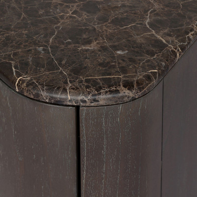 Four Hands Boa Nightstand - Espresso Mindi Veneer