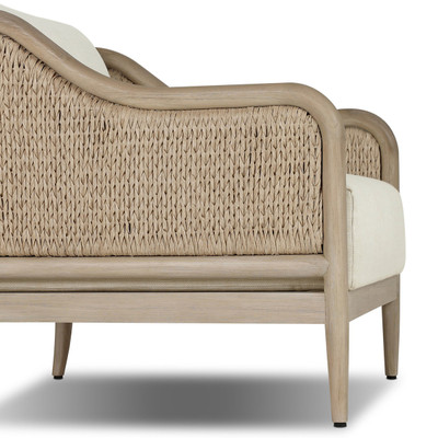 Four Hands Boerum Outdoor Chair - Vergo Cream