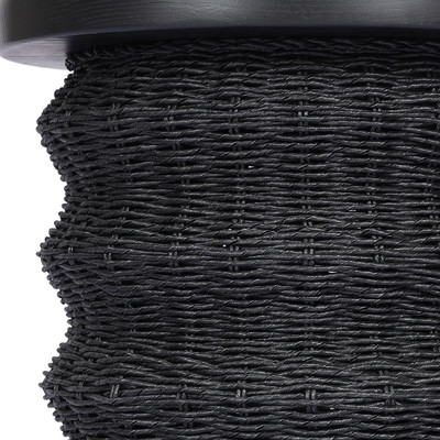 Four Hands Brailey End Table - Black Stained Sungkai