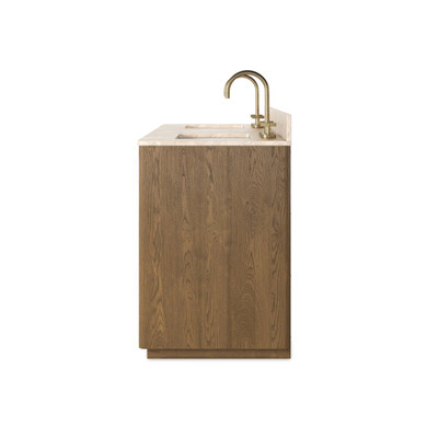 Four Hands Brookhurst Double Vanity - Satin Drifted Oak