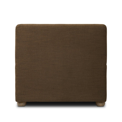 Four Hands Clemence Dining Chair and a Half - Crypton Nomad Mushroom