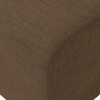 Four Hands Clemence LAF Dining Bench - 49" - Crypton Nomad Mushroom