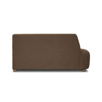 Four Hands Clemence LAF Dining Bench - 72" - Crypton Nomad Mushroom