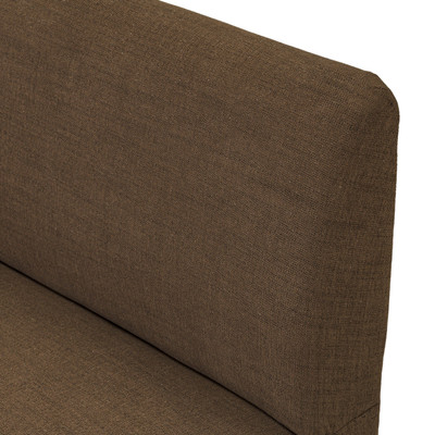 Four Hands Clemence LAF Dining Bench - 72" - Crypton Nomad Mushroom
