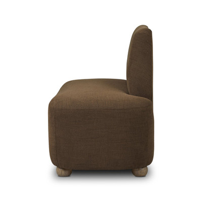 Four Hands Clemence RAF Dining Bench - 49" - Crypton Nomad Mushroom
